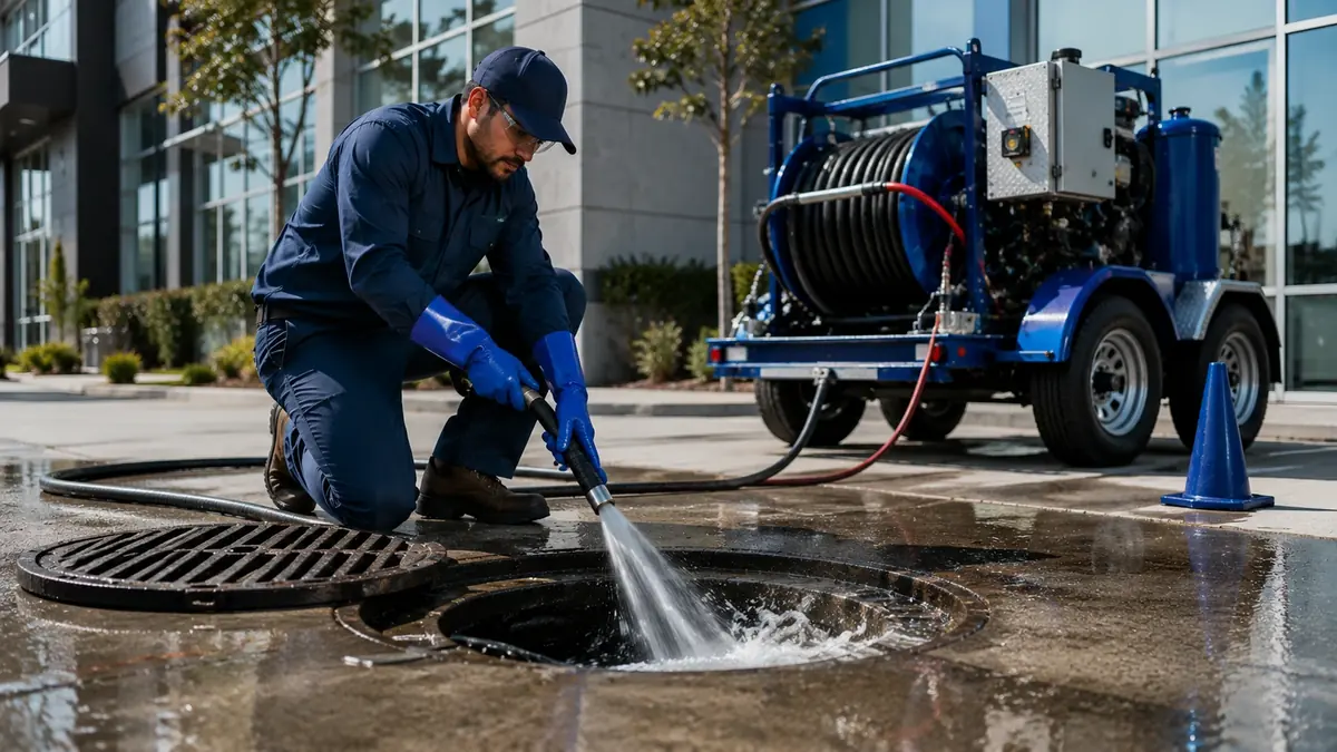 Commercial Hydro Jet Drain Cleaning in Victorville