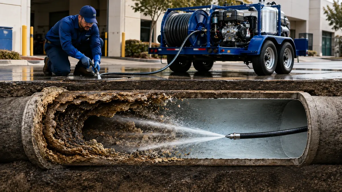 Sewer Pipe Descaling in Victorville